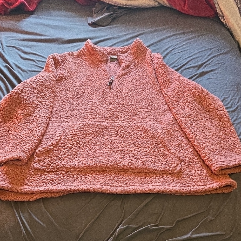 Victory For Her Pink Fleece Pullover